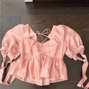 Elegant Pink Women's Top